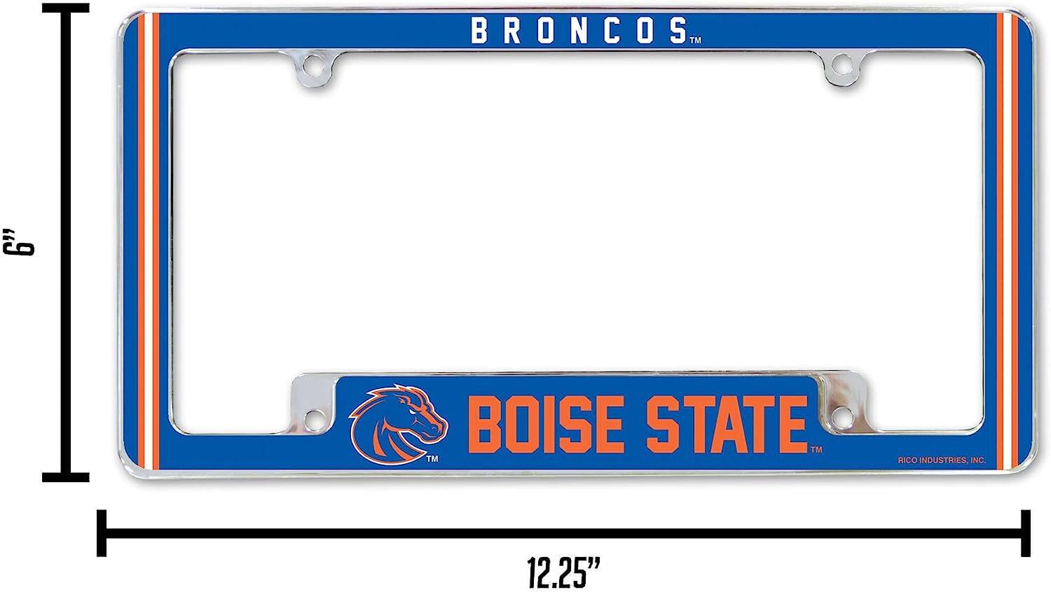 6" | BRONCOS™ BOISE STATE™ 12.25" RICO INDUSTRIES, INC.