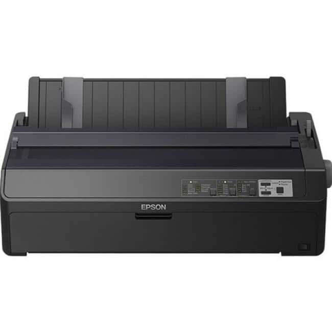 Epson - LQ-2090II N 24-pin Dot Matrix Printer - Energy Star - 550 cps Mono - 3.90" , 4" Width x 16.50" , 22" - Monochrome