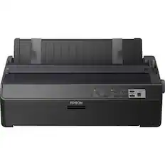 Front. Epson - Epson LQ-2090II N 24-pin Dot Matrix Printer - Monochrome - Energy Star - 550 cps Mono - 3.90" , 4" Width x 16.50" , 22" - Monochrome.