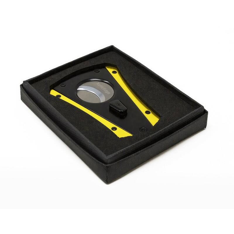 Alt View 1. Prestige - XoticEdge XhaleX (Yellow & Black) - Yellow & Black Finish.