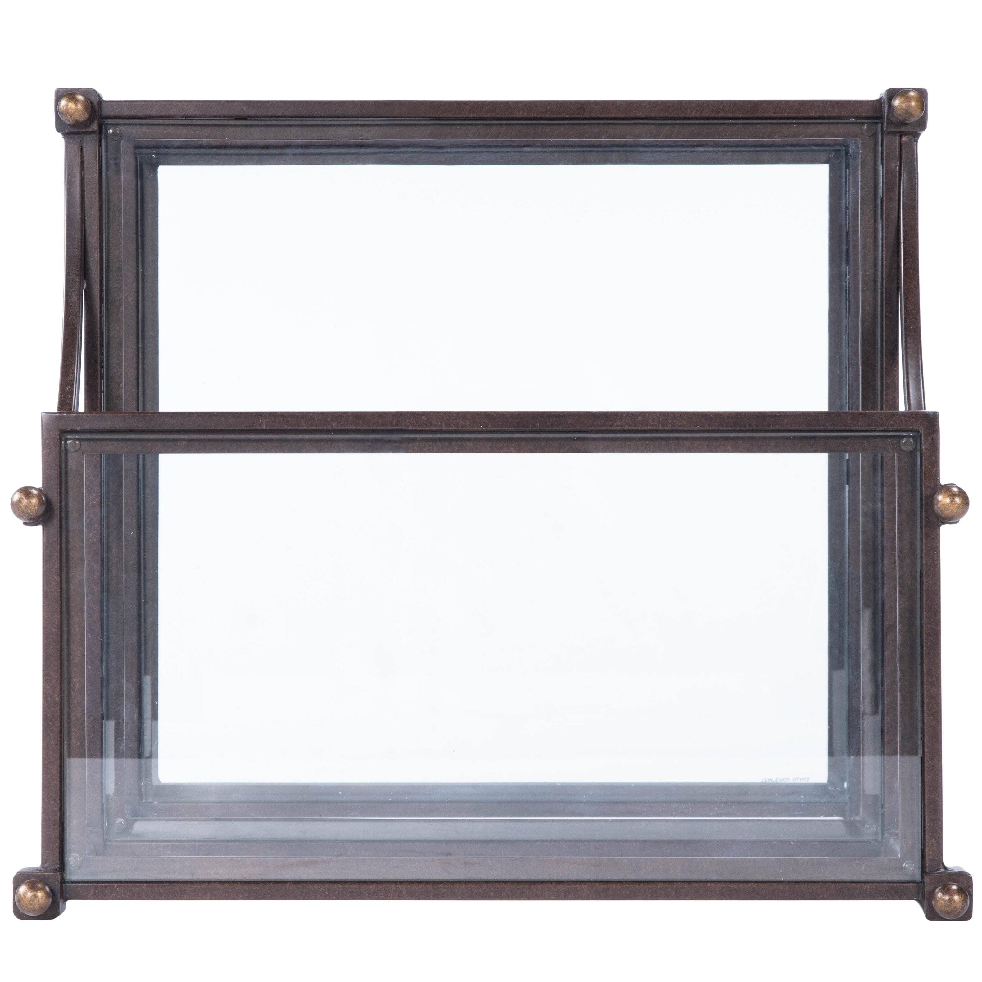 Alt View 5. Butler Specialty - Peninsula Metal & Glass Side Table - Bronze.
