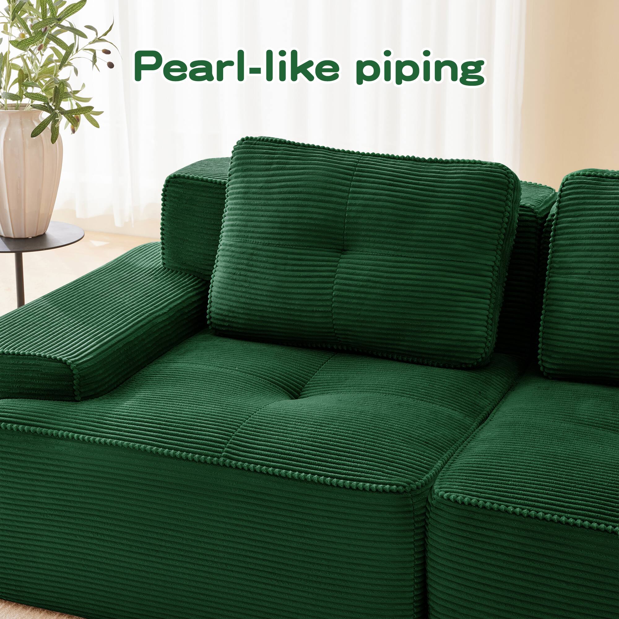 Pearl-like piping