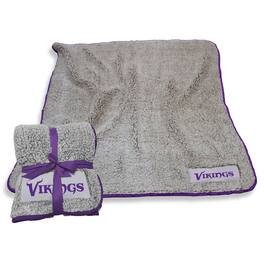 Logo Brands - Minnesota Vikings 50" x 60" Frosty Fleece Team Blanket - Multicolor