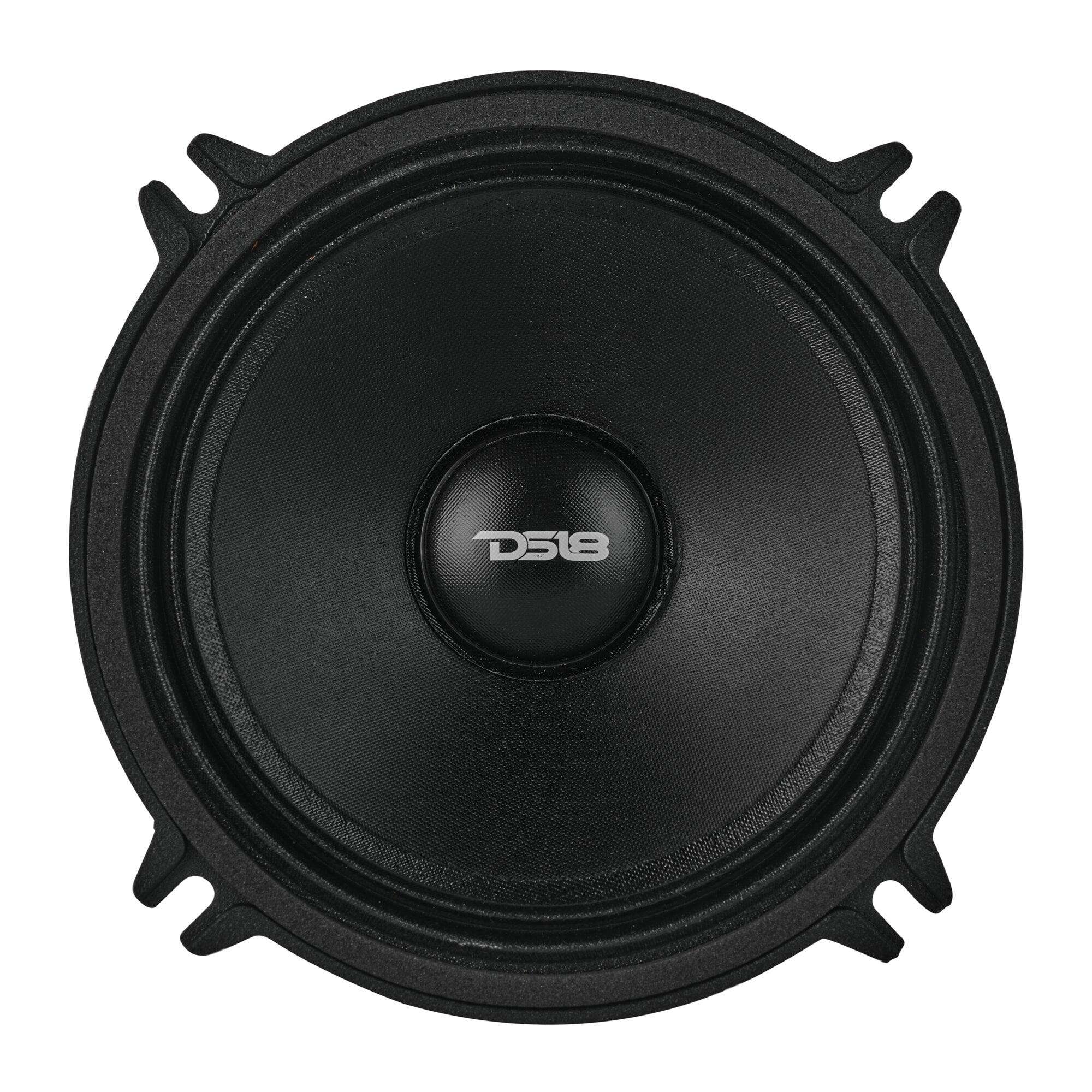 Alt View 1. DS18 Audio - 5.25" Full-Range Speaker With Water Resistant Glass Fiber Cone and Neodymium Magnet | 150W RMS 2-Ohm - Black.