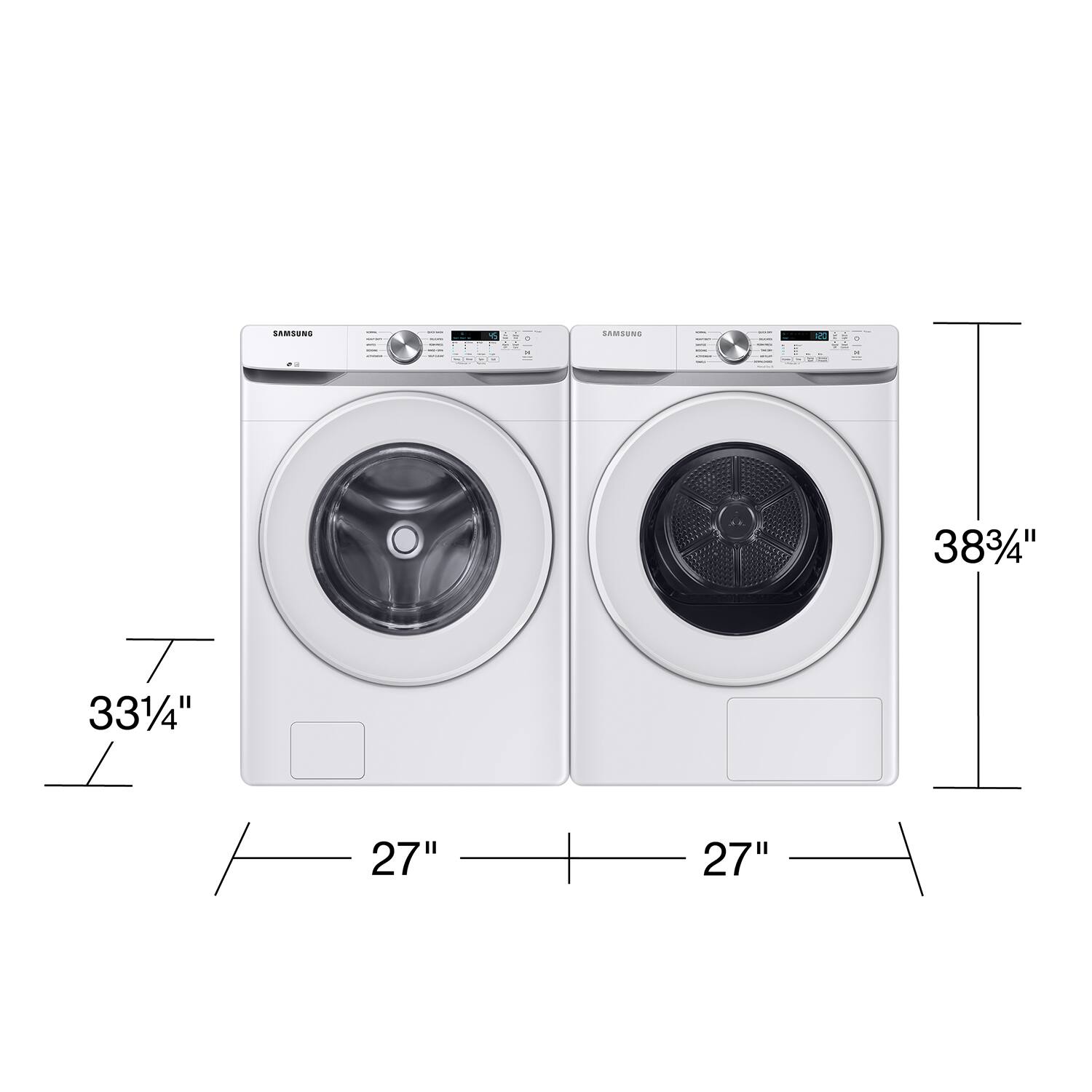 SAMSONITE - 383/4" - 331/4" - 27" - 27"
