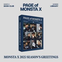 PopMarket - Monsta X - 2025 Season's Greetings - Page Of Monsta X - COLLECTABLES - Multicolor