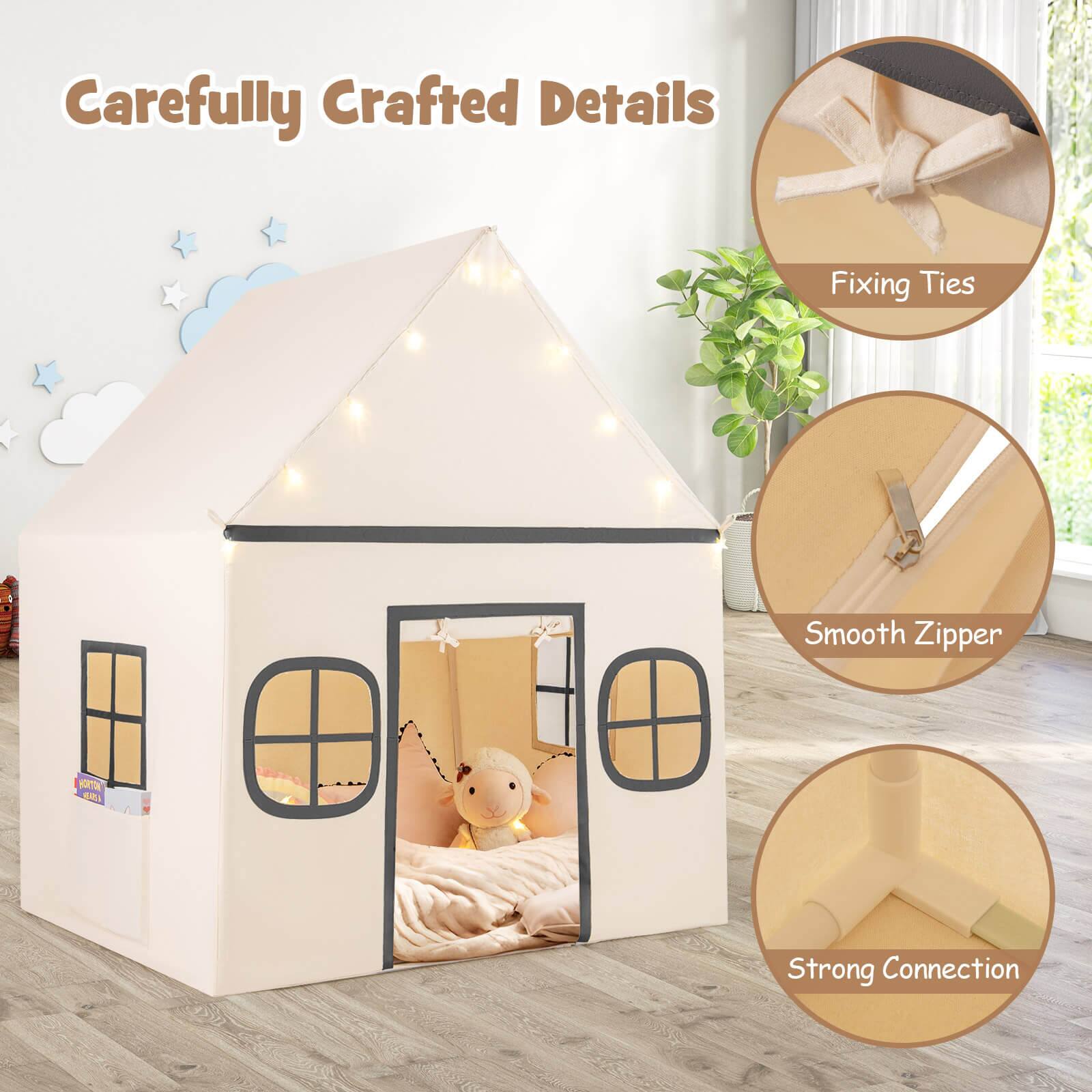 Carefully Crafted Details  
Fixing Ties  
Smooth Zipper  
Strong Connection