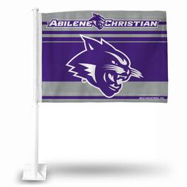 Rico Industries - Abilene Christian Univ Wildcats 11x14 Window Mount 2-Sided Car Flag - Multi