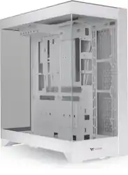 Thermaltake - CTE E550 TG Mid Tower ATX PC Case - Snow - Front_Zoom