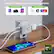 20W Fast-Charging with Universal Compatibility
USB-C 20W MAX
- Phone
- Camera
- iPad
USB-A 18W MAX
- Earphone
- Watch
- Switch
20W Max Power