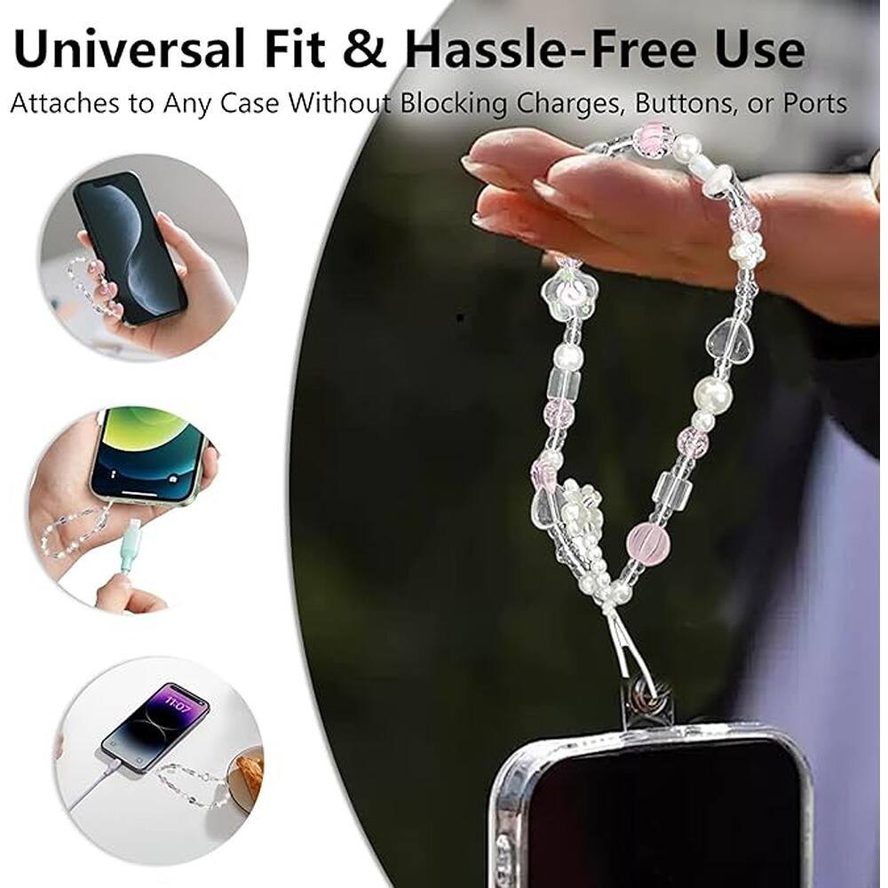 Universal Fit & Hassle-Free Use  
Attaches to Any Case Without Blocking Charges, Buttons, or Ports