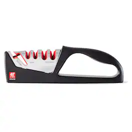 ZWILLING - Razor-Sharp 4-Stage Pull Through Knife Sharpener with Shear Sharpener - Multi