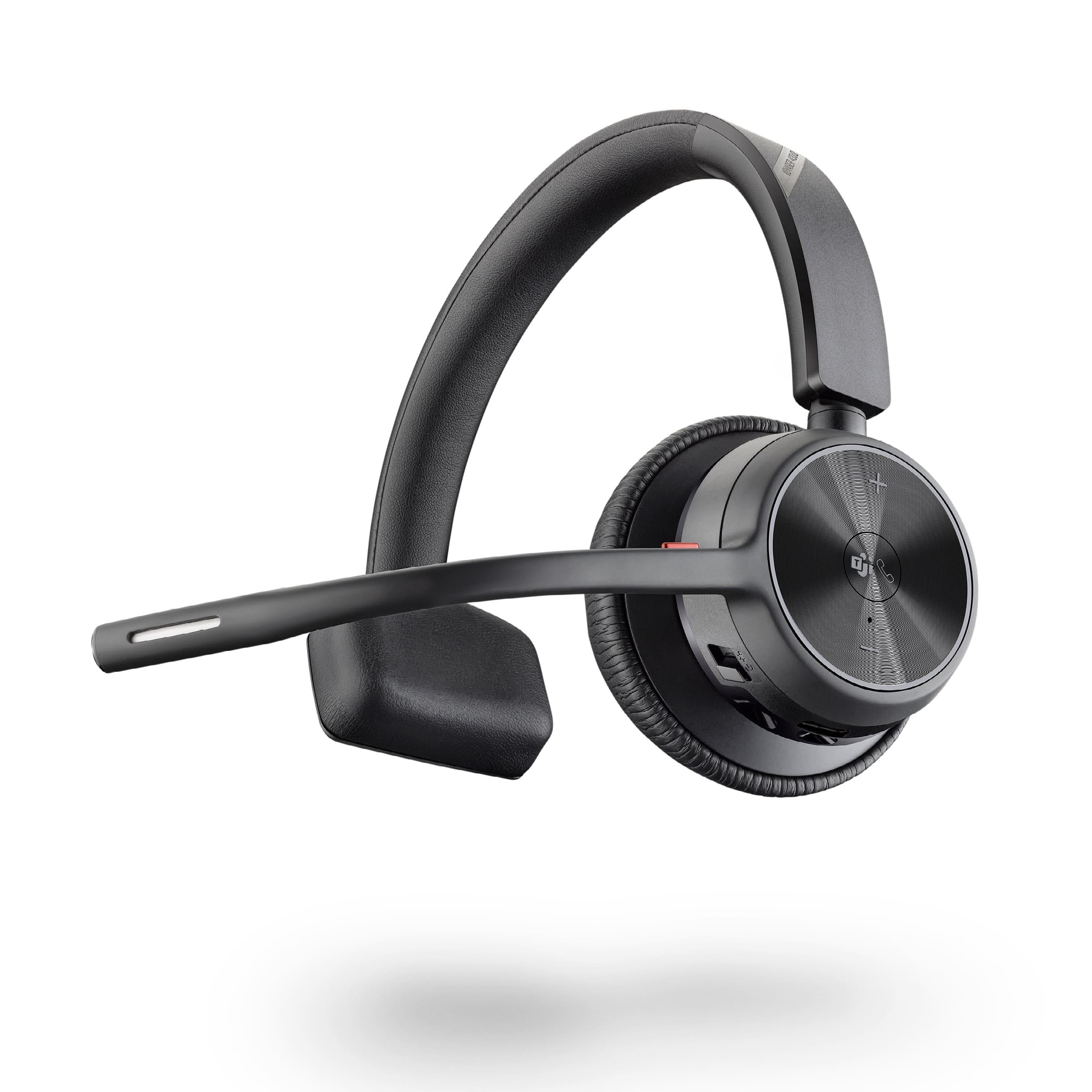Front Zoom. Poly - formerly Plantronics - Voyager 4310 Wireless Noise Cancelling Single Ear Headset with mic - Black.