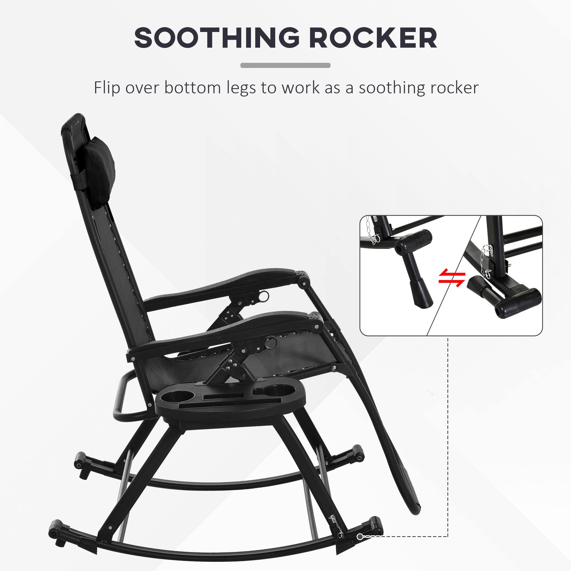 SOOTHING ROCKER

Flip over bottom legs to work as a soothing rocker