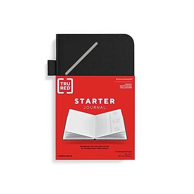 TRU RED STARTER JOURNAL

American Made
TRU RED

STARTER JOURNAL

Write, plan, and organize with this starter journal. Perfect for jotting down notes, ideas, and to-do lists.

www.trured.com

Made in the USA

TRU RED
