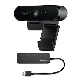 Logitech - Brio Ultra HD Webcam for Video Conferencing, Recording, and Streaming