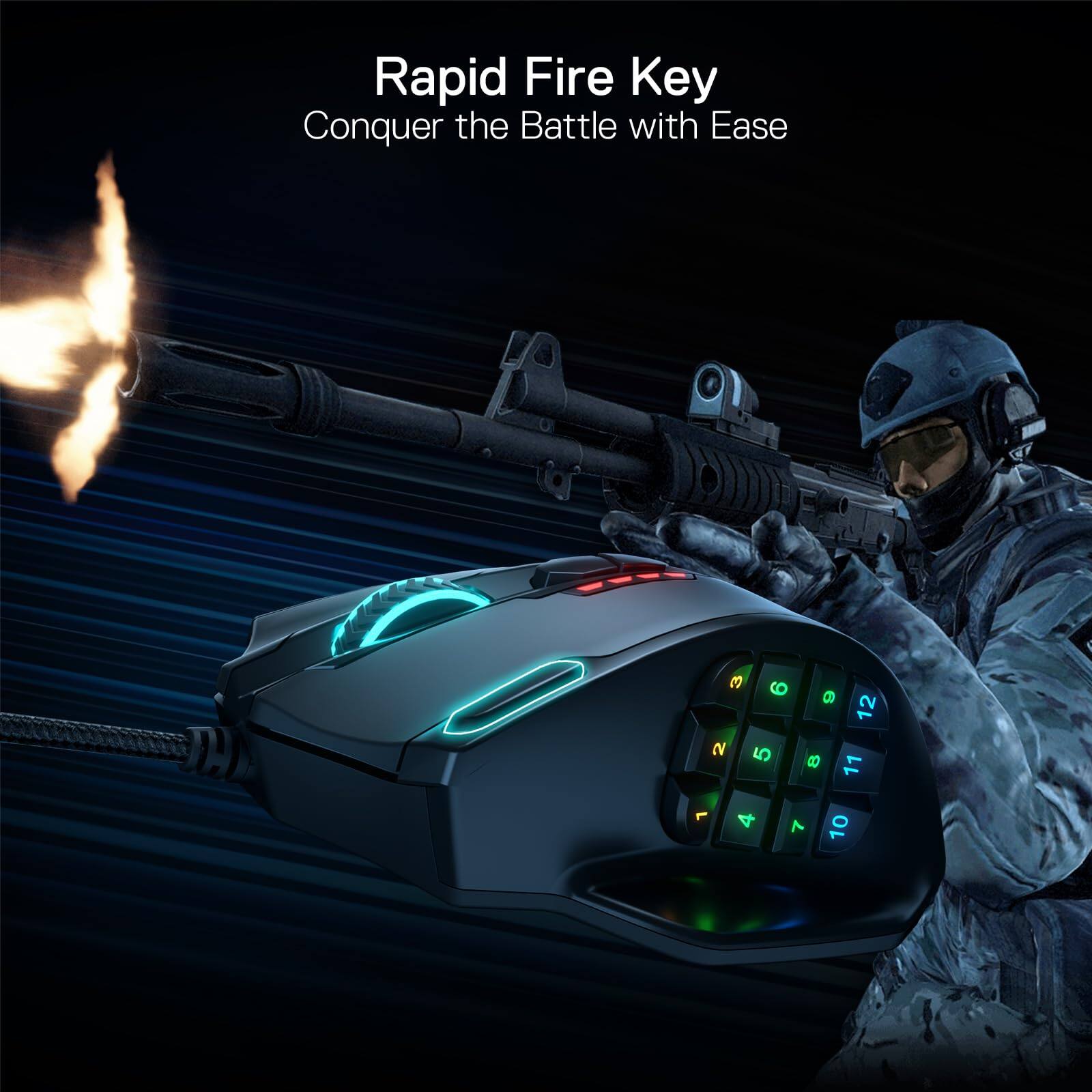 Rapid Fire Key  
Conquer the Battle with Ease  

3 6 2 5 6 12 8 11 L 4 7 10