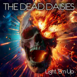 The Dead Daisies - Light 'Em Up - Marbled Orange/Red - VINYL LP