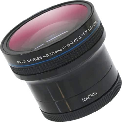 Front Standard. Zeikos Electronics - Fisheye Lens.