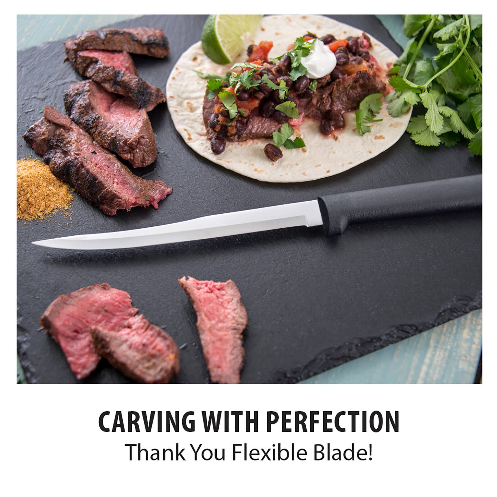 CARVING WITH PERFECTION  
Thank You Flexible Blade!