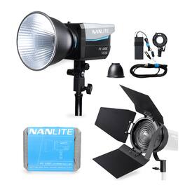 NANLITE - FC120C RGB LED Spotlight with App Control Bundle with Fl-11 Fresnel Lens