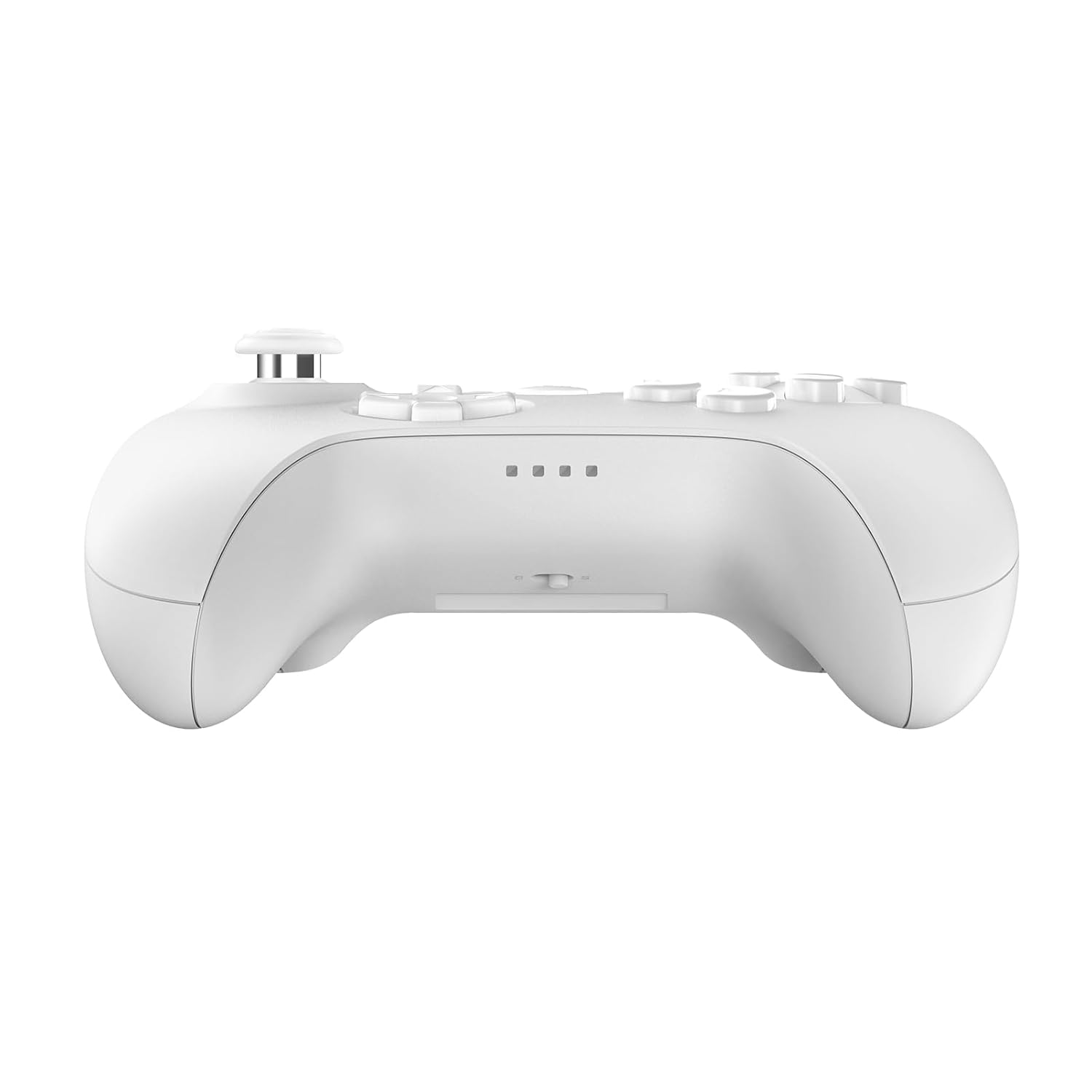 Alt View 1. 8BitDo - 8Bitdo 64 Bluetooth Controller for Analogue 3D, Switch, Switch 2, Windows, and Android (White) - White.