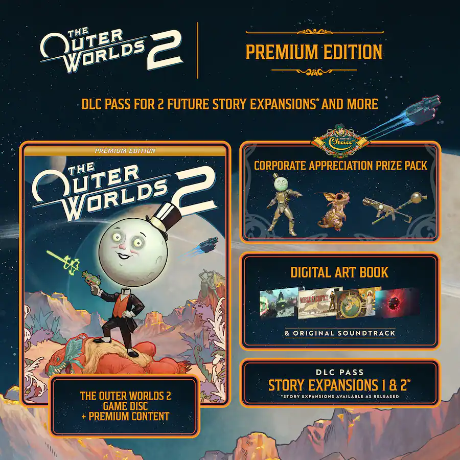 The Outer Worlds (Disc) Premium Edition PlayStation EP2-41553