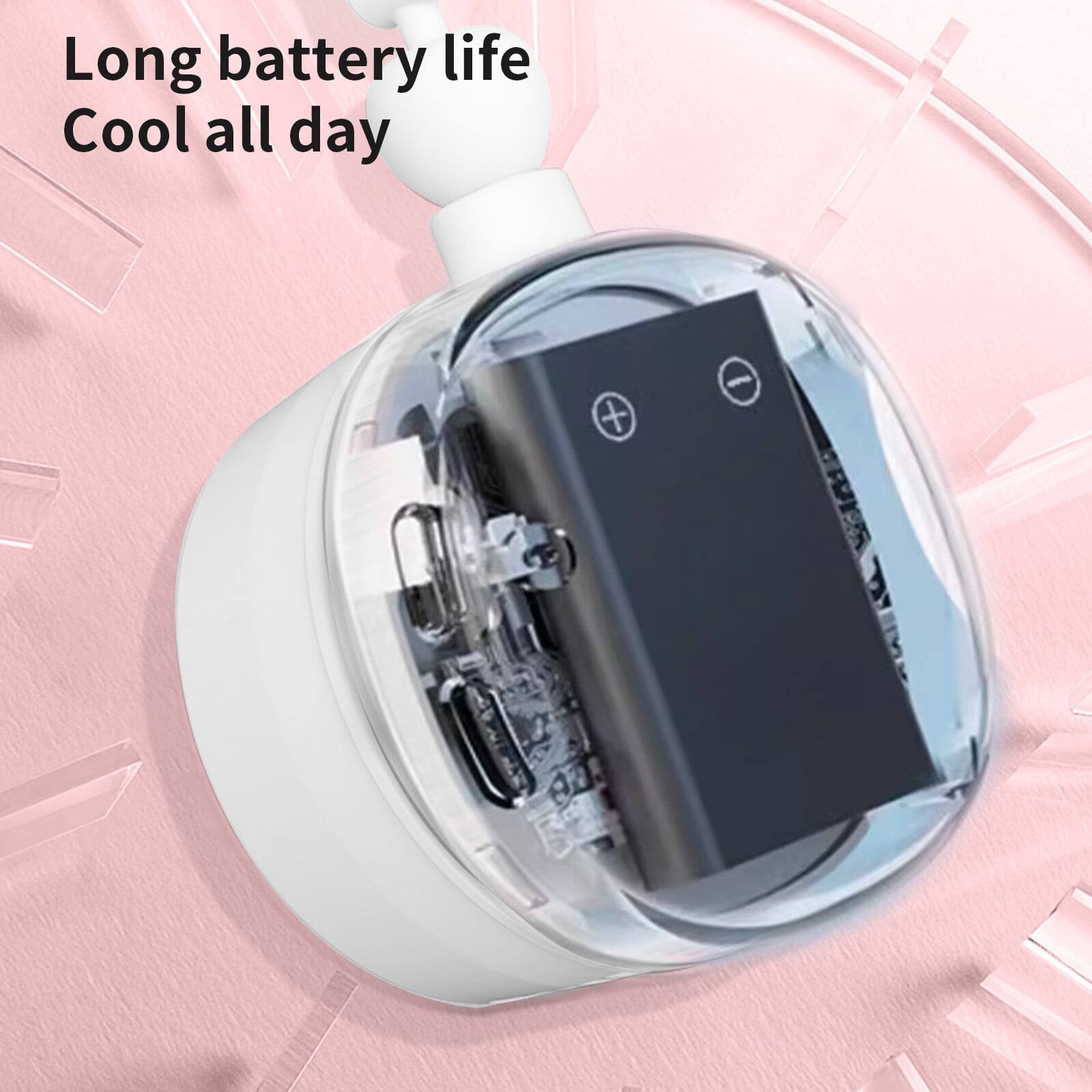 Long battery life  
Cool all day