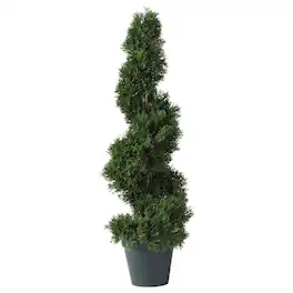 BreeBe - 2' Cedar Spiral Tree w/452 Lvs - Green