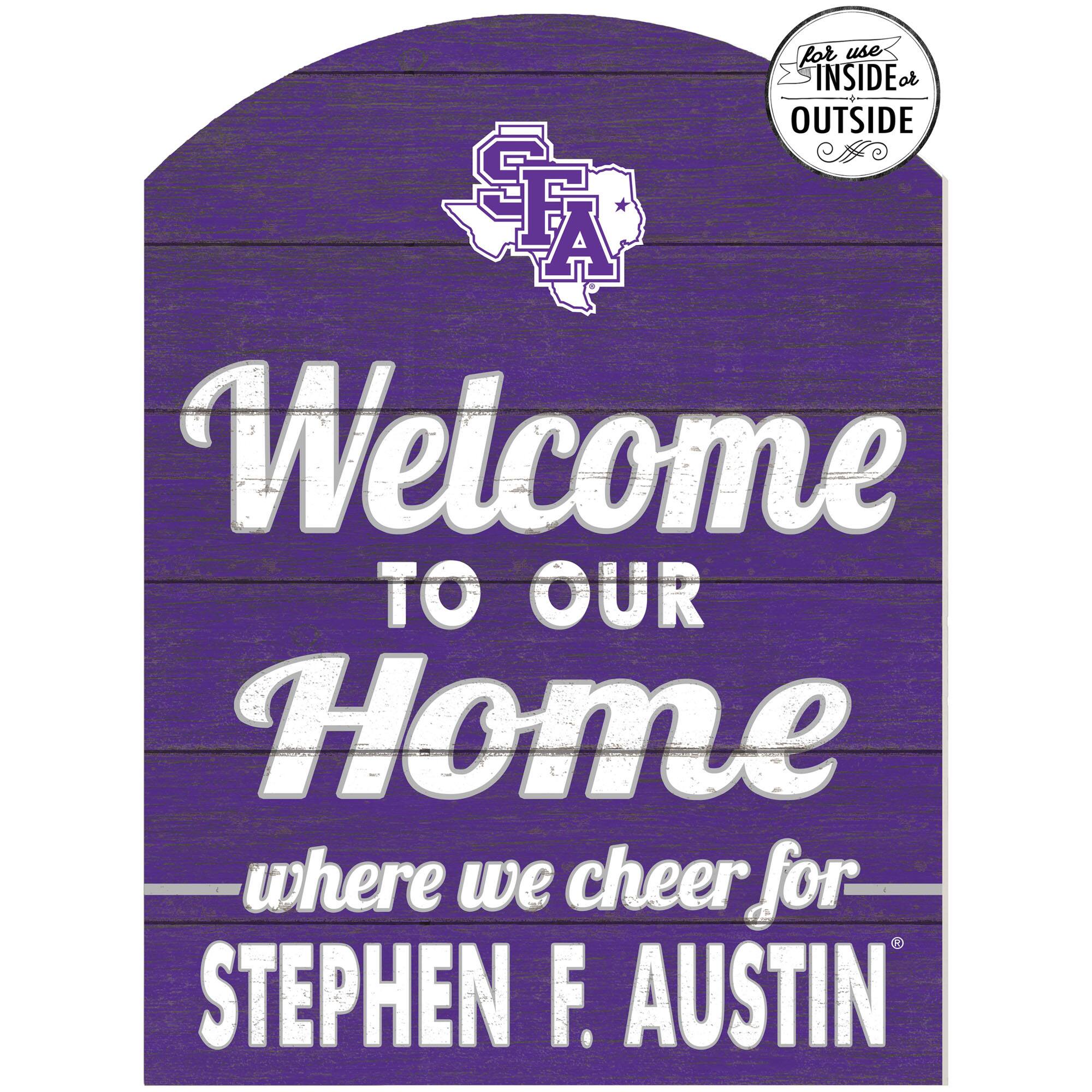 Stephen F Austin Lumberjacks 16'' x 22'' Indoor/Outdoor Marquee Sign