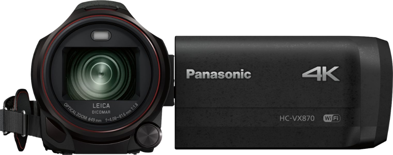 Panasonic HC VXK 4K Ultra HD Flash Memory Camcorder Black HC