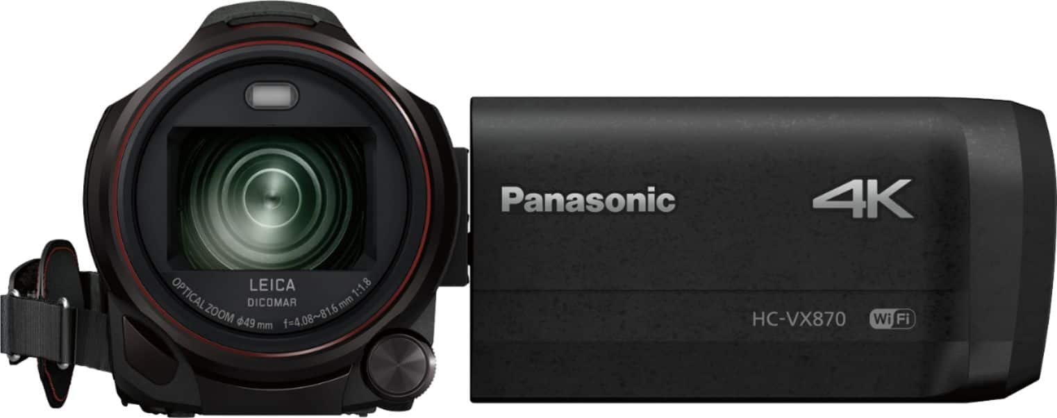 panasonic 4k ultra hd video camera