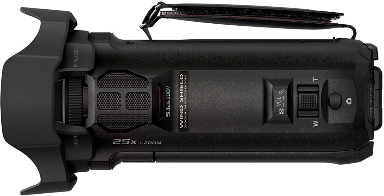 Panasonic Hc Vx870k 4k Ultra Hd Flash Memory Camcorder Black Hc Vx870k Best Buy