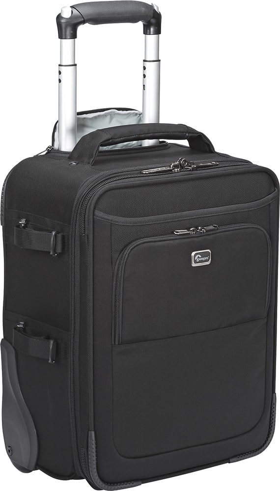 Angle. Lowepro - Pro Roller X100AW Camera Case - Black.