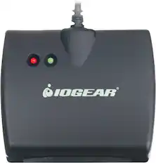 Front. IOGEAR - USB CAC Reader.