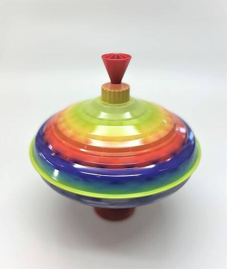 Back. KSM Toys - Choral Multicolor Music Spin Top Toy toupi for Children from KsmToys Bolz. The Funny Buzzing Choral Hum Gets Louder As T - Blue.