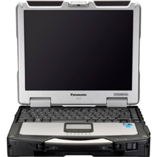 Front Standard. Panasonic - 13.1" Toughbook Notebook - 2 GB Memory - 250 GB Hard Drive.