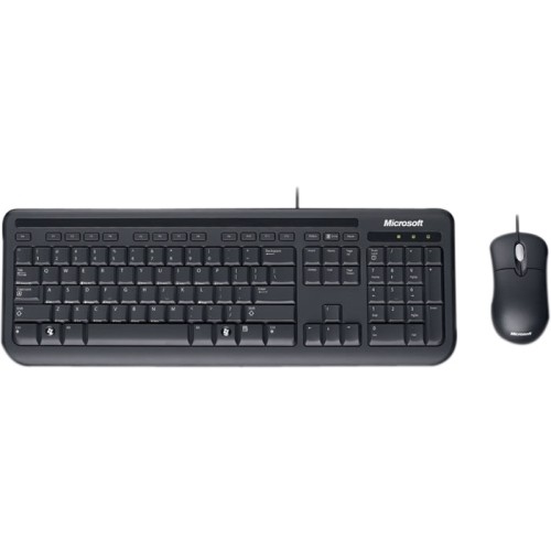  Microsoft - Desktop 400 for Business USB Keyboard and Optical Mouse