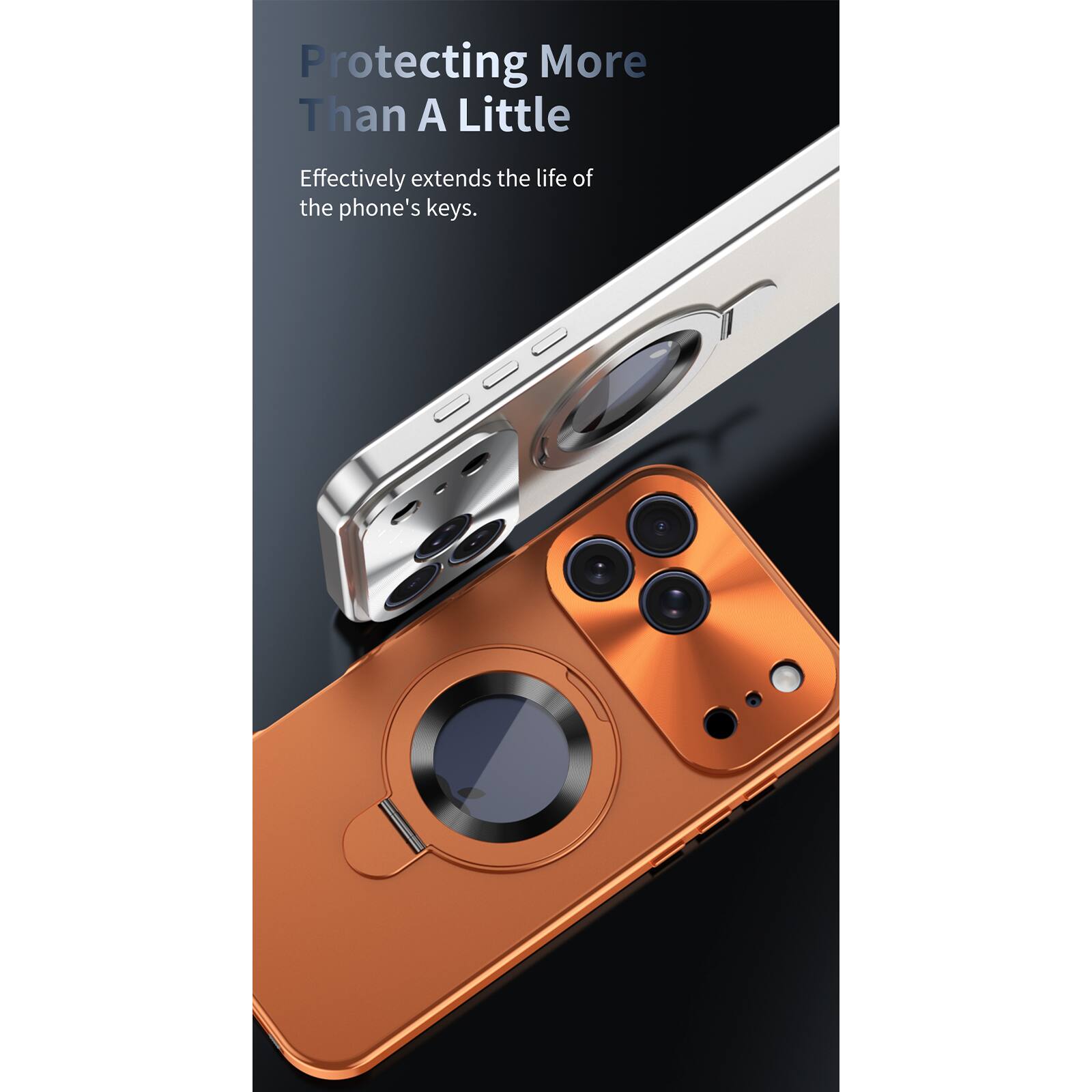 Protecting More Than A Little

Effectively extends the life of the phone's keys.