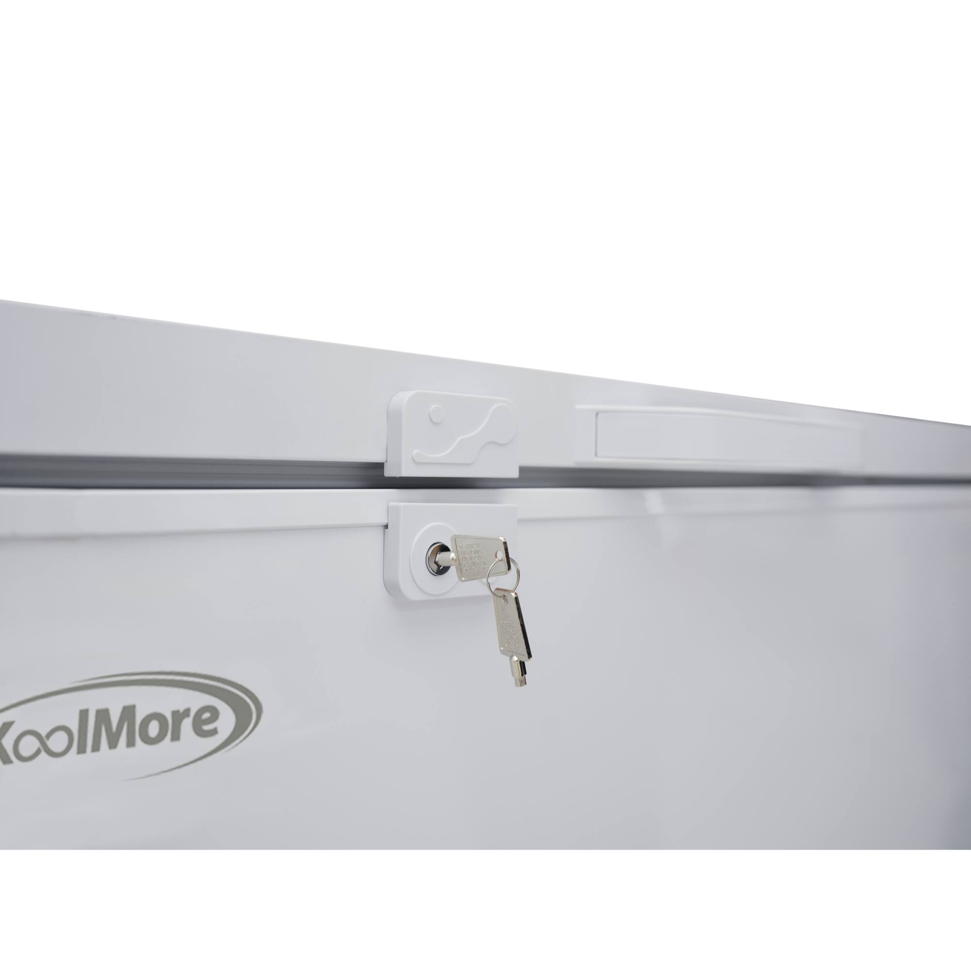Alt View 6. Koolmore - 79 in. Commercial Chest Freezer, 30 Cu. Ft. in White, ETL Listed (KM-SCF-30C) - White.