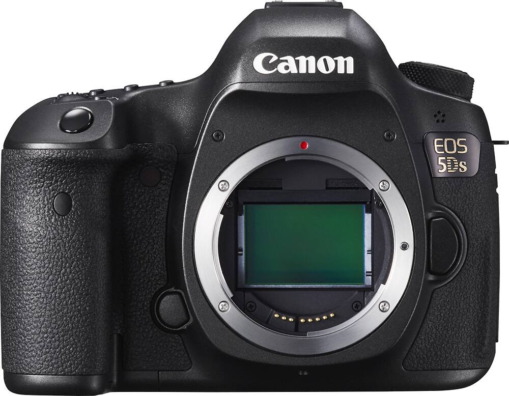 Alt View 1. Canon - EOS 5DS DSLR Camera (Body Only) - Black.