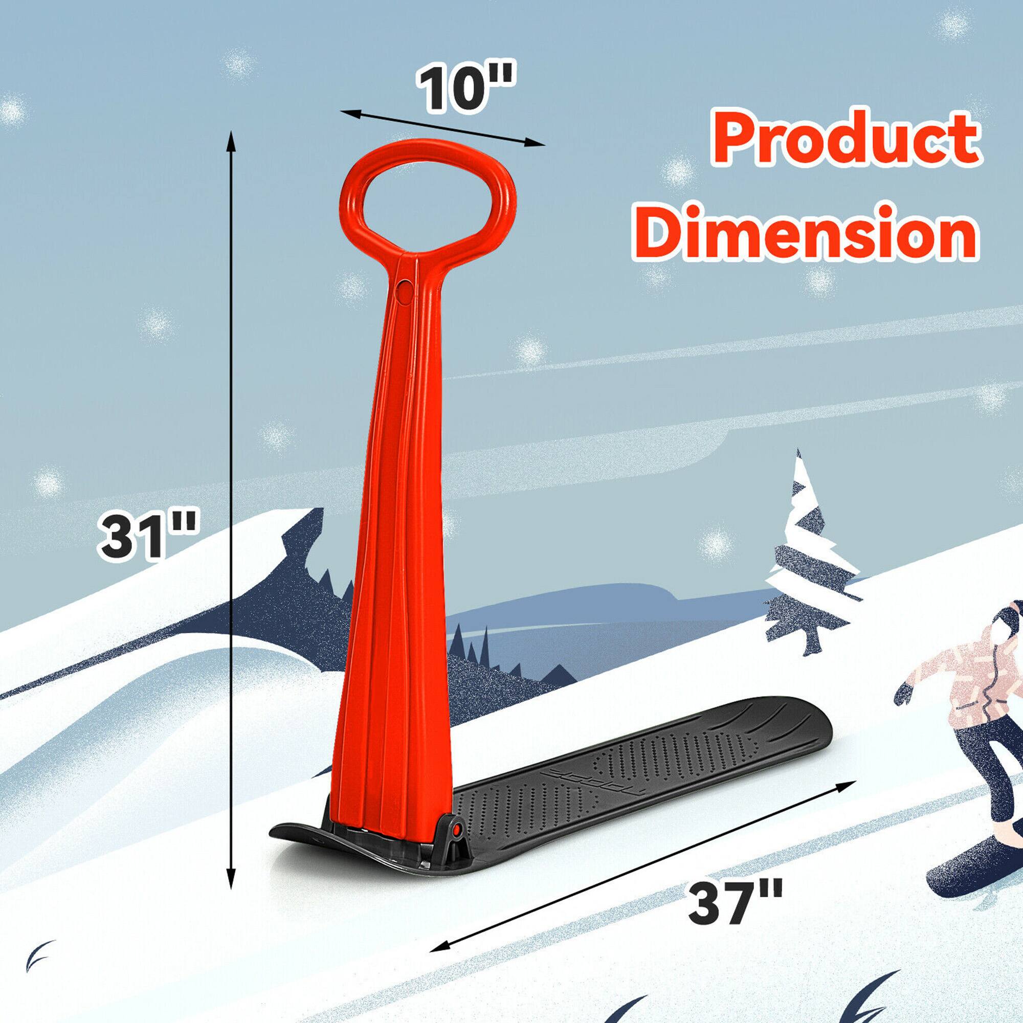 The text on the image reads: "10" Product Dimension 31" 37"".