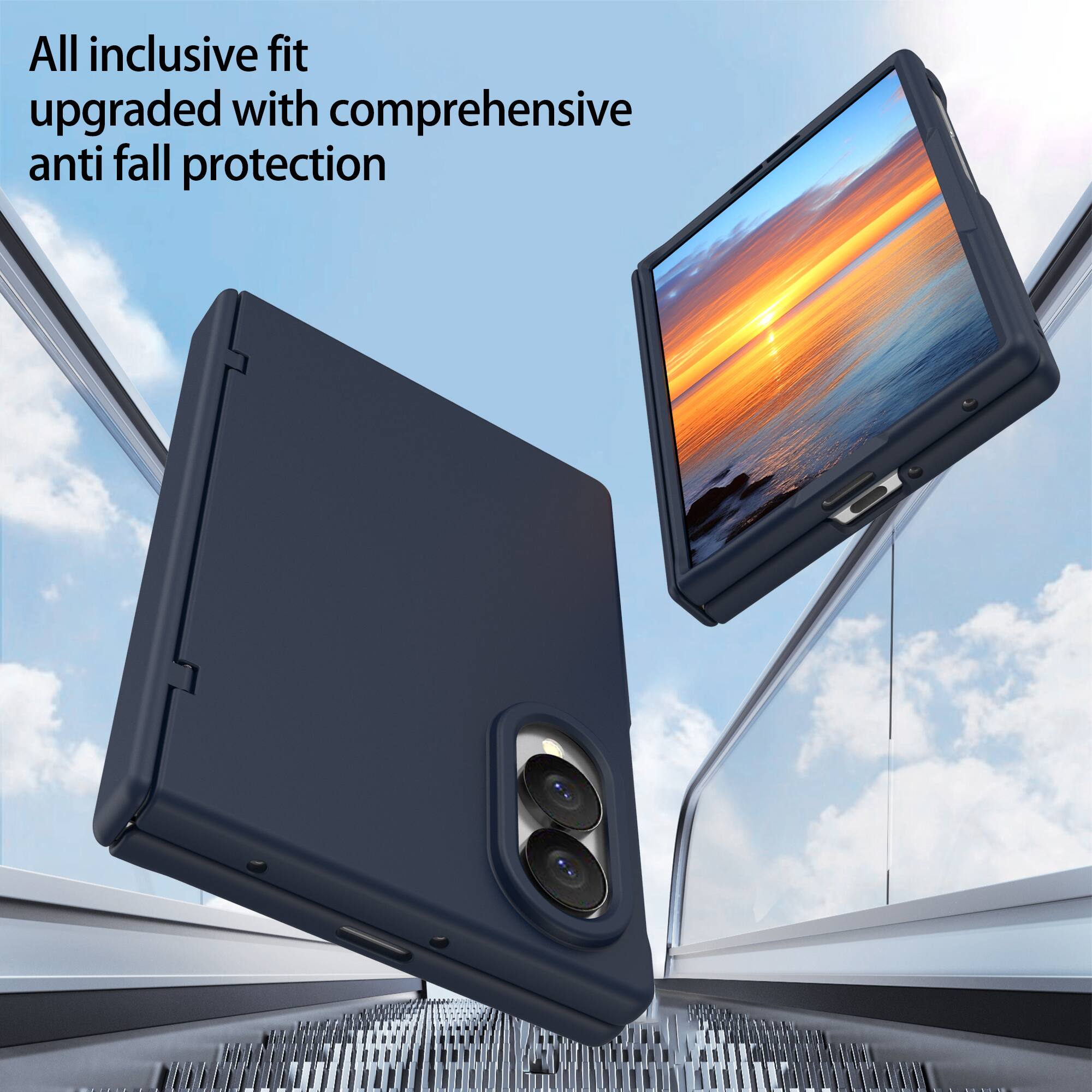 All inclusive fit upgraded with comprehensive anti fall protection