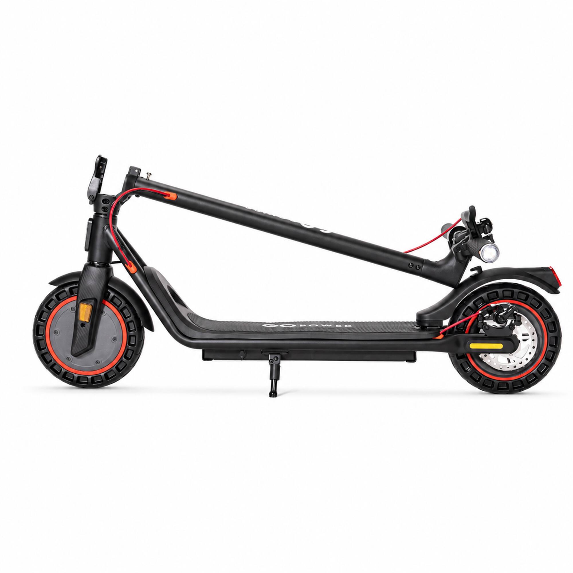Alt View 1. GoPowerBike - GoPowerBike GoLine Foldable Electric Scooter - Black.