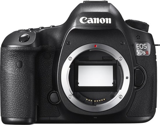Front Zoom. Canon - EOS 5DS R DSLR Camera (Body Only) - Black.