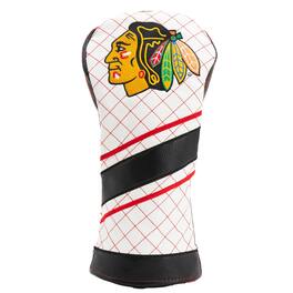 Team Golf - Chicago Blackhawks Striped Quilted Driver Headcover - Multicolor