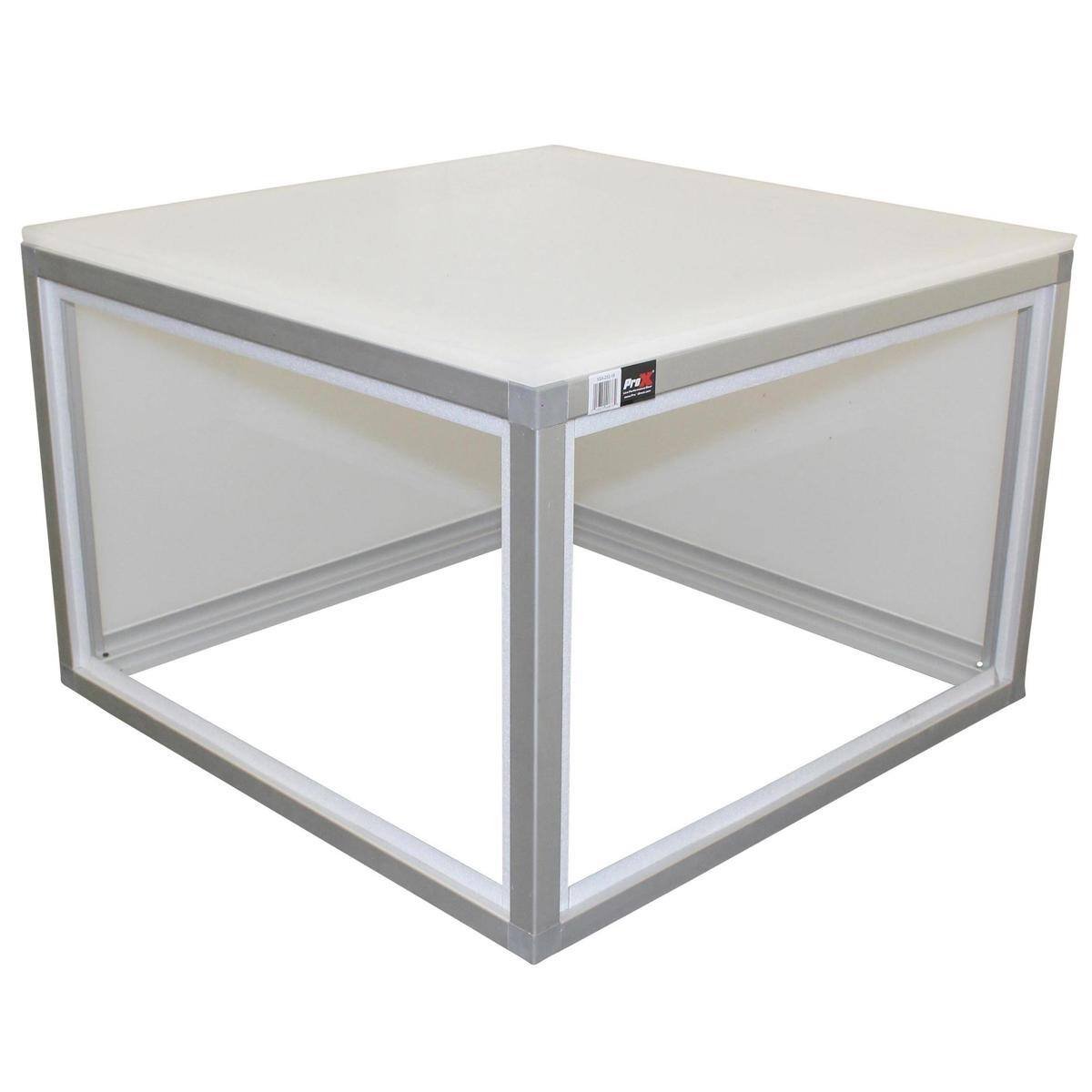 Alt View 1. ProX - ProX Lumo Stage Acrylic Platform Riser, 24x24x16" High Section.