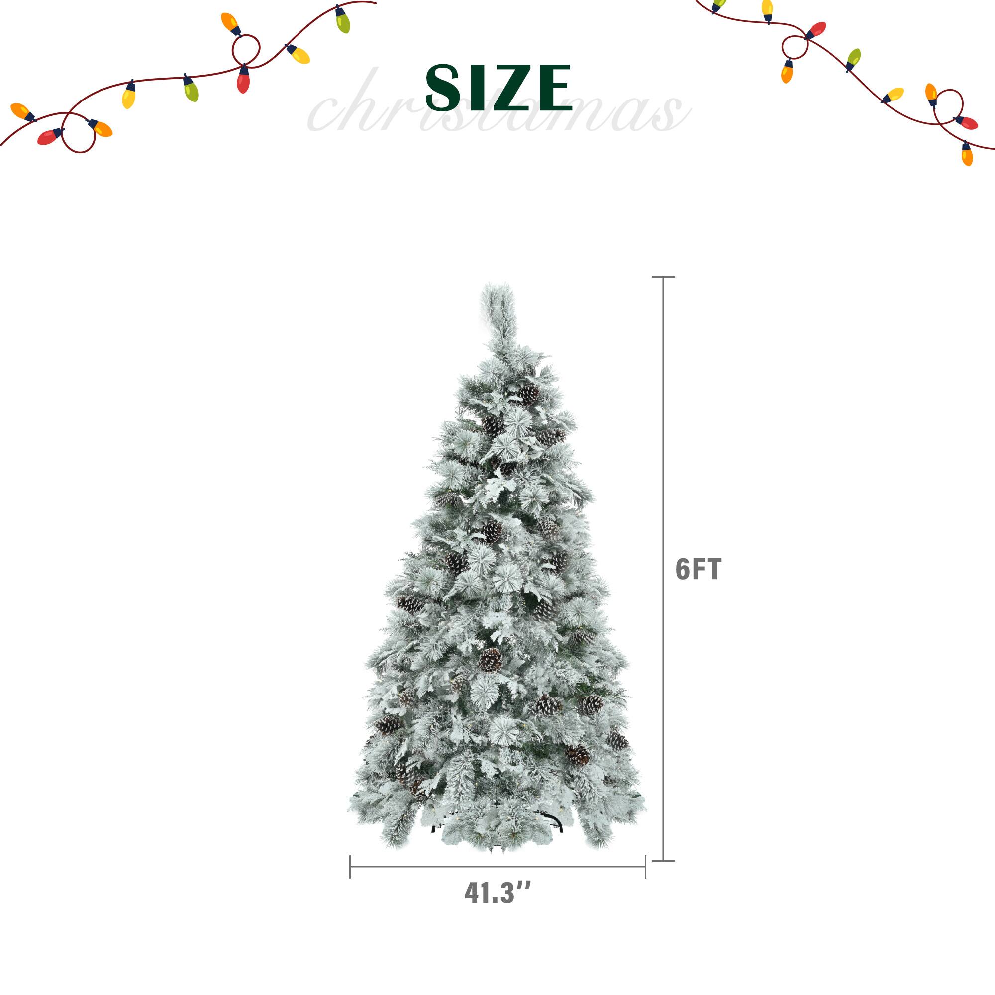 SIZE  
Christmas  
6FT  
41.3"