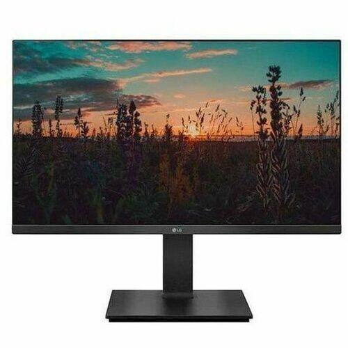 Angle. LG - LG 24" IPS FHD Monitor with Adjustable Stand & Wall Mountable 24BP450Y-I - Black.