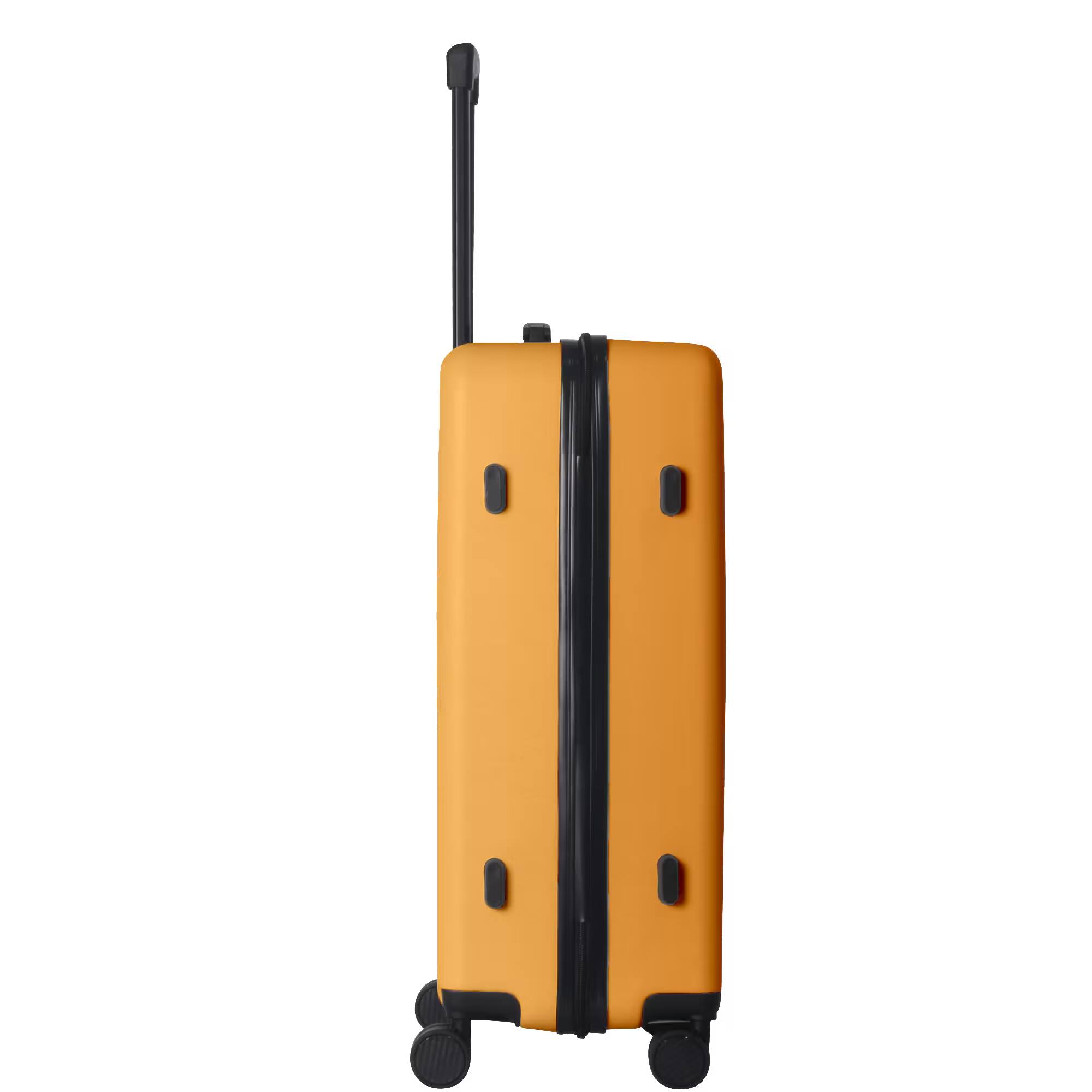 Alt View 6. Bestier - 3-Piece ABS Hardshell Luggage Set (20”/24”/28”) with Spinner Wheels, Lightweight Durable Suitcases - Tulip Yellow.